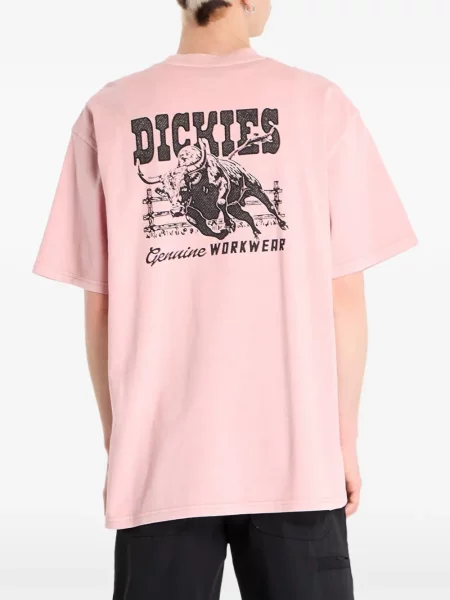 Tricou Dickies cu imagine roz