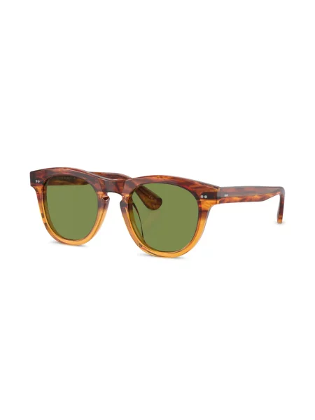 Saulės akiniai Oliver Peoples ruda