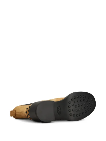 Botine chelsea Tod's din piele de căprioară maro