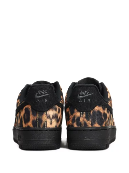 Top Nike din piele de căprioară cu model leopard alergare gri