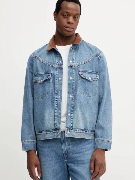Τζιν μπουφάν Levi's μπλε