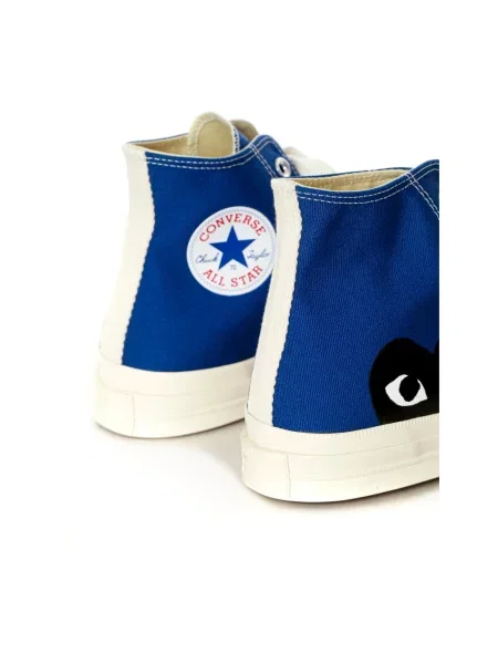 Sneakersy Comme Des Garcons Play niebieskie