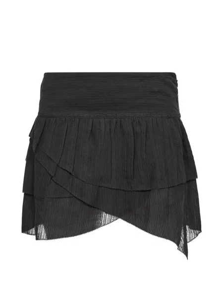 Fustă Marant Etoile cu volane negru
