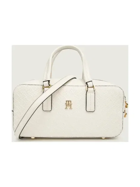 Táska Tommy Hilfiger Th Daily Crossover Mono fehér