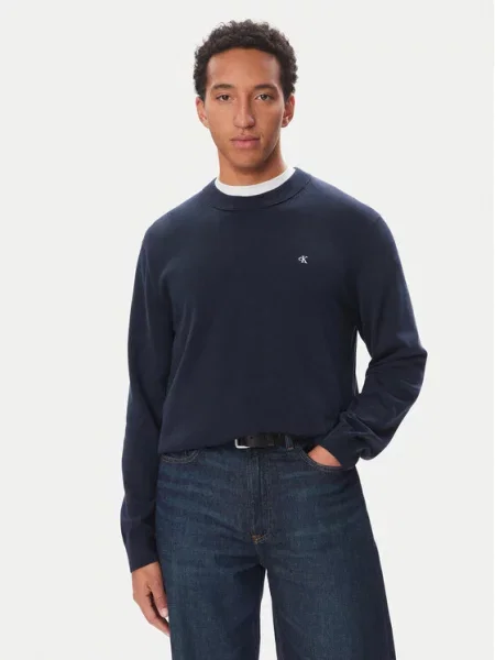 Calvin Klein Jeans sweter granatowy