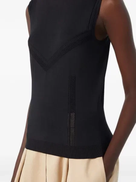 Top Sportmax tricotate negru