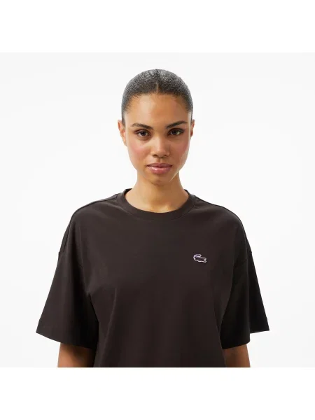 Футболка Lacoste коричневая