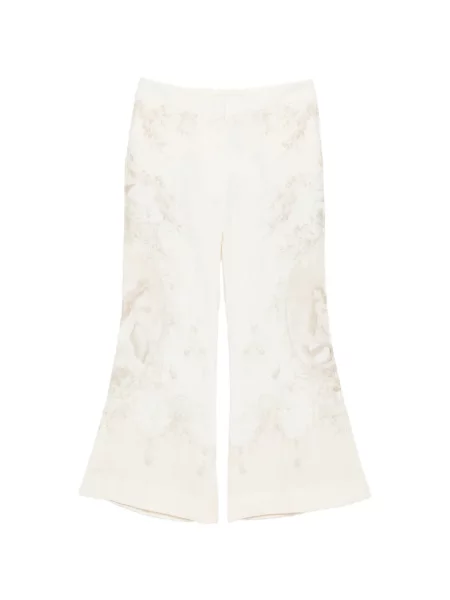 Cropp pantaloni Zimmermann cu model floral cu imagine