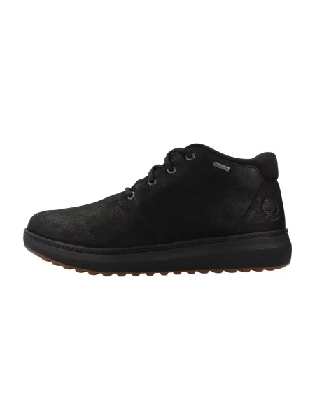Botine Timberland din dantelă negru