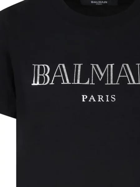Dětské tričko Balmain černé