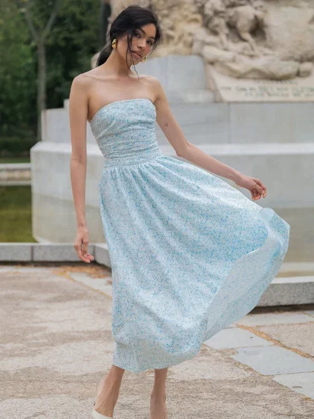 Сукня максі Gepur блакитний