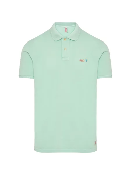 Tricou polo Bob cu broderie verde