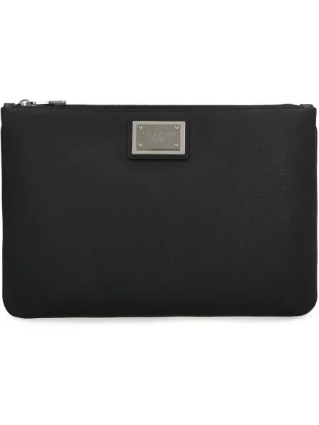 Kopertówka Dolce And Gabbana biznesowa czarna