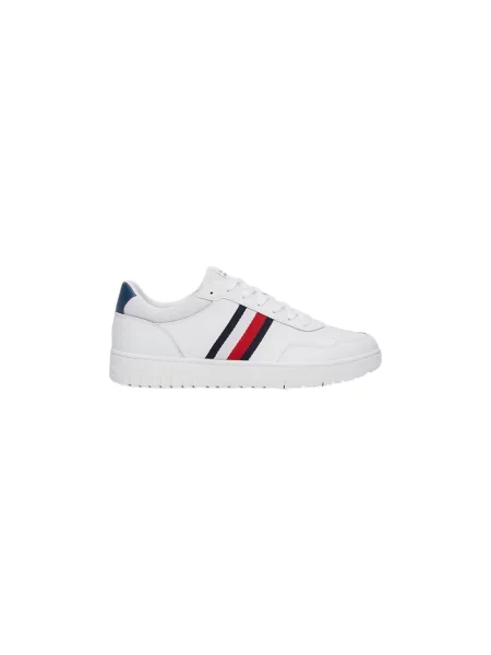 Sneakersy Tommy Hilfiger skórzane białe