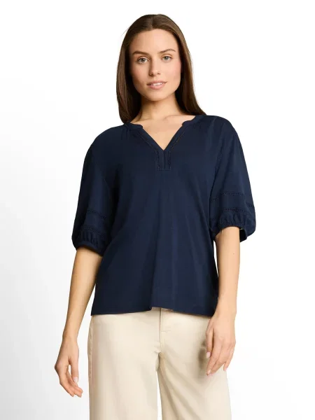 TOM TAILOR Bluză bleumarin