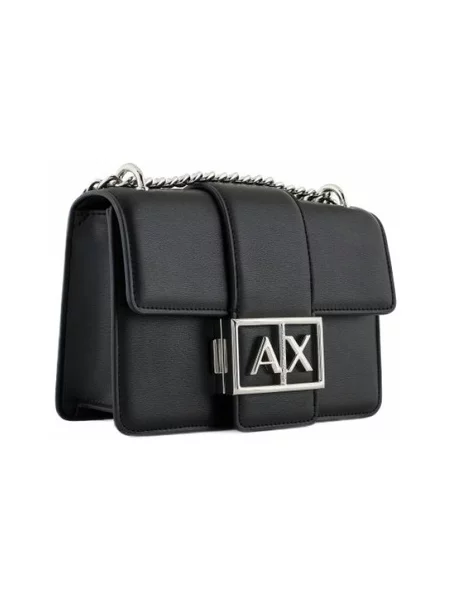 ARMANI EXCHANGE Geantă de umăr JODIE / argintiu negru
