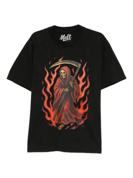Tricou Melt cu imagine negru