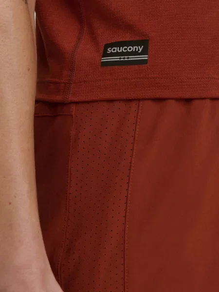 Майка Saucony бордова