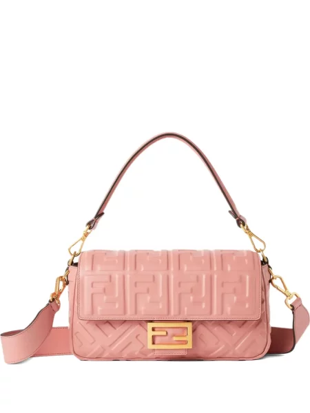 Torebka bagietka Fendi Baguette różowa