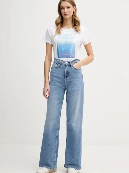 Dkny t-shirt biały