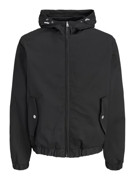 JACK & JONES Geacă de primăvară-toamnă JORNORREBRO' negru
