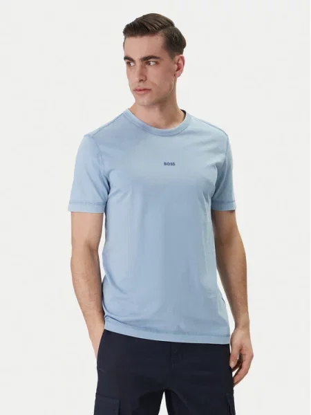 BOSS T-Shirt Tokks Błękitny niebieska