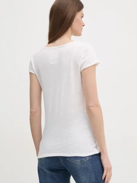 MOS MOSH Tricou Troy' alb