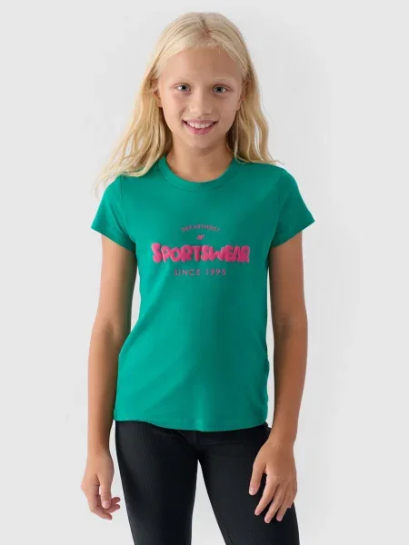 Tricou copii 4f verde
