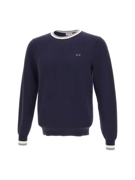 Sweter Sun68 niebieski