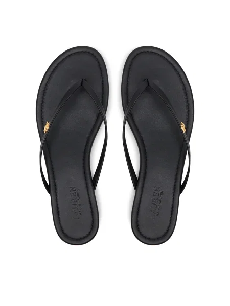 Papuci Lauren Ralph Lauren negru