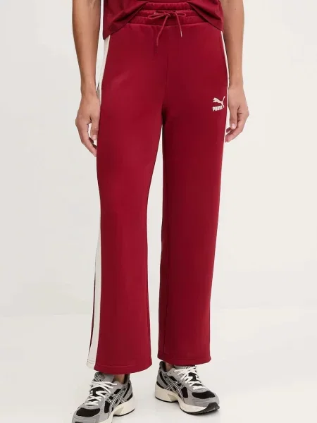 Puma Παντελόνι φόρμας Iconic T7 Straight Leg Track Pants