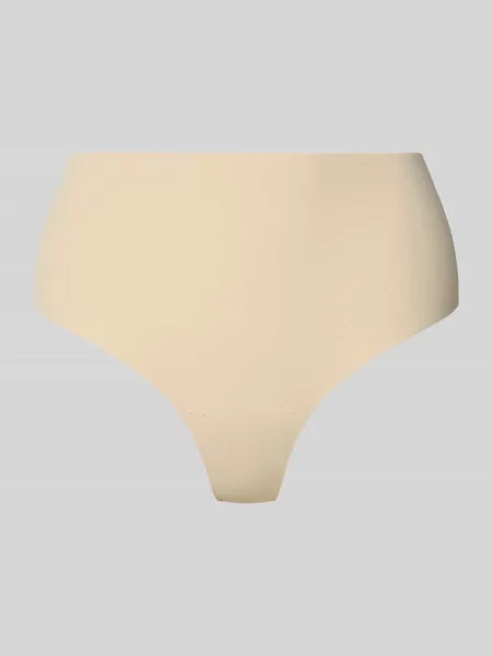 Stringi z haftem angielskim Magic Bodyfashion beżowe