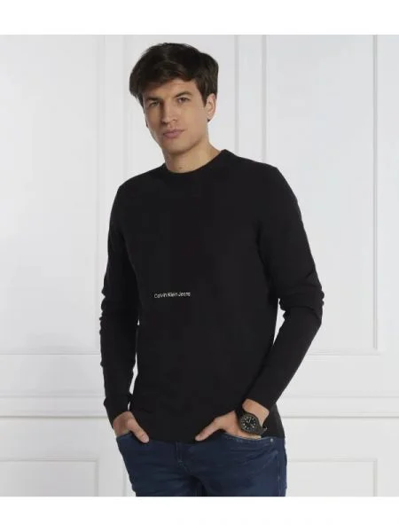 Calvin Klein Jeans Pulover negru