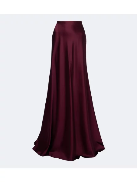 Fusta maxi Ralph Lauren Collection din satin