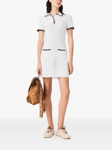 Rochie mini Maje alb