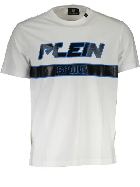 Tricou Plein Sport scurt alb