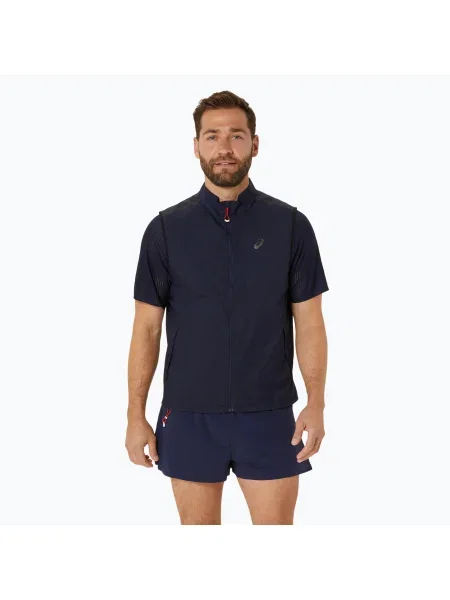 Vestă de alergare pentru bărbați ASICS Metarun Packable Gilet midnight