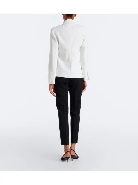 Pantaloni Max Mara de lână negru