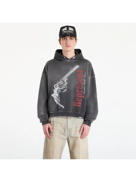 Represent LOADED WITH LOVE Hanorac cu glugă masculin din negru