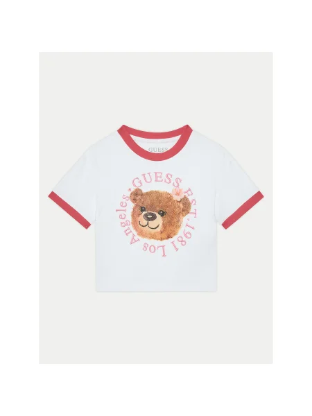 Guess Póló Regular Fit fehér