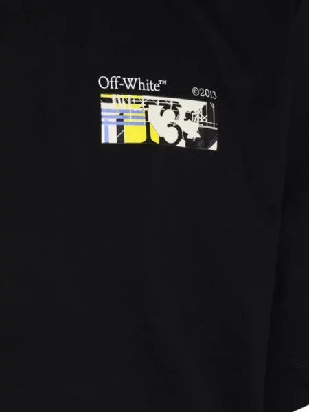 Tricou Off-white cu imagine alb