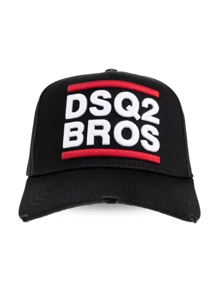 Czapka z daszkiem Dsquared2 czarna