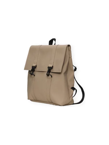 Rains hátizsák MSN Bag Mini nagy sima bézs