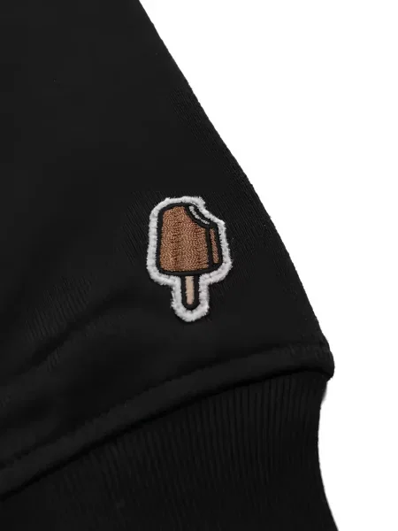 Hanorac cu glugă Icecream alergare negru