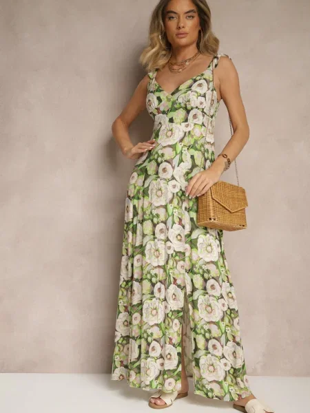 Rochie Redalie verde