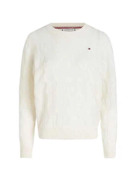 Pulover Tommy Hilfiger alb