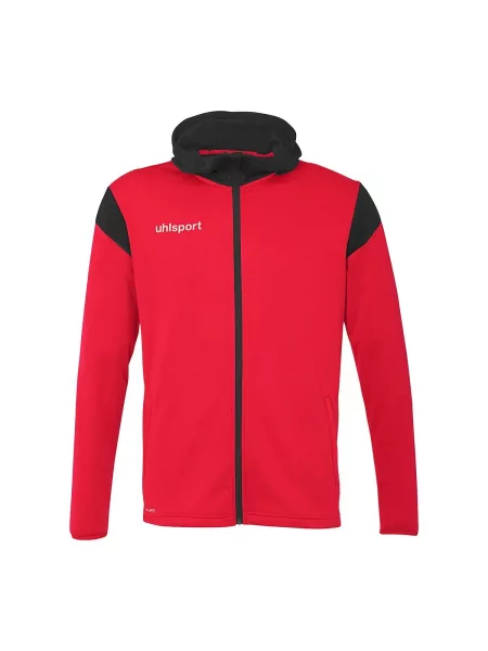 Bluza dresowa z kapturem Uhlsport Squad 27 czerwona