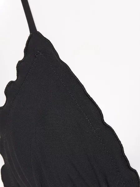 Bilali The Label Trojúhelníkové Bikiny Angelina černá