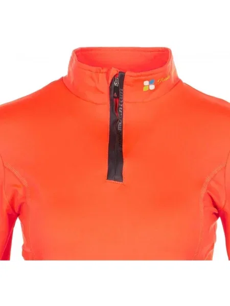 Tricou mânecă lungă Peak Mountain portocaliu