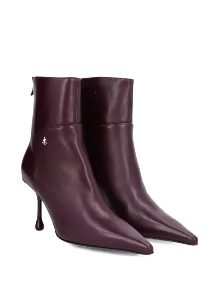 Cizme scurte Jimmy Choo roșu